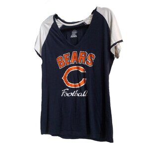 Majestic Women's Chicago Bears Raglan Tee